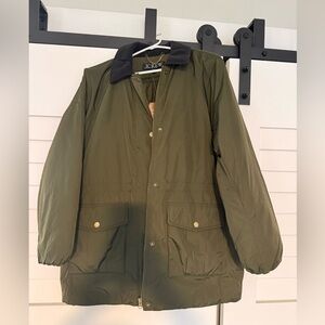 J. Crew Olive Green Puffer Jacket
